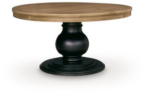 Benchcraft® D858D4 Ridgester - Dining Table - Light Brown