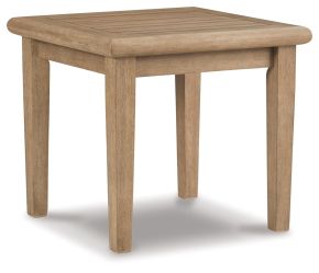 Ashley Furniture P805-702 Gerianne - Square End Table - Brown