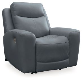 Signature Design by Ashley® U5950413 Mindanao - Power Recliner With Adj Headrest - Steel