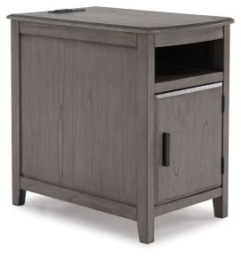 Signature Design by Ashley® T310-417 Devonsted - Gray - Chair Side End Table