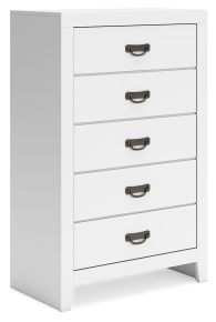 Signature Design by Ashley® B427-46 Binterglen - Five Drawer Chest - White