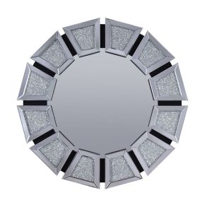 ACME 97610 Nowles - Wall Decor - Mirrored & Faux Stones
