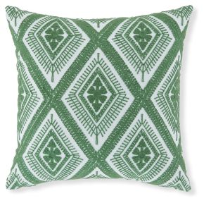 Signature Design by Ashley® A1001028 Bellvale - Pillow (Set of 4) - Green / White