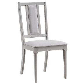 ACME DN04311 Marta - Side Chair (Set of 2) - Beige Linen & Natural Finish