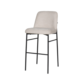 New Classic STH4023-BS-BGE Erik - Bar Chair With Metal Frame (Set of 2) - Beige / Black