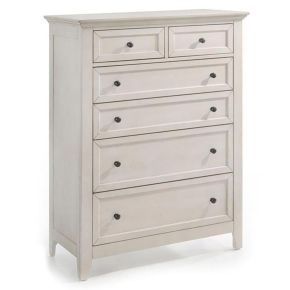 Intercon SM-BR-N8806-RWH-C San Mateo - Chest - Rustic White