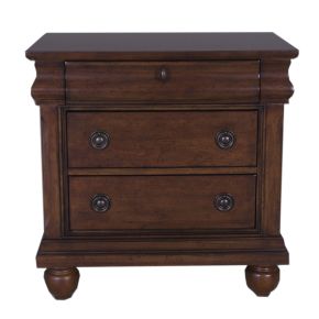 Liberty Furniture 589-BR61 Rustic Traditions - Nightstand - Dark Brown