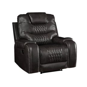 ACME 55412 Braylon - Motion Recliner - Magnetite Synthetic Leather