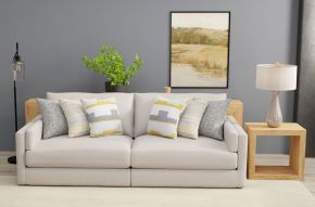Jackson 2405/36/37-18 Jackson 2405/36/37-18 Trevor - 2 Piece Extra Deep Oversized Sofa - Nickel
