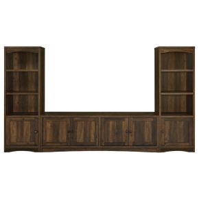 Coaster Fine Furniture 724123-SET Laughlin - 3 Piece Entertainment Center TV Stand - Dark Pine