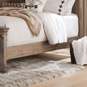 Liberty Furniture 502-BR90C Carlisle Court - California King Panel/Poster Bed Rails - Brown