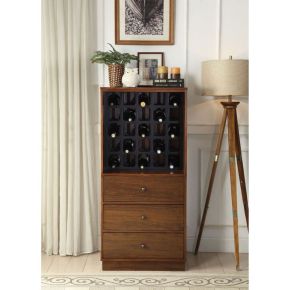 ACME 97542 ACME 97542 Wiesta - Wine Cabinet - Walnut