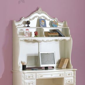 ACME OF02442 Pearl - Computer Desk Hutch - Pearl White