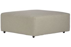 Jackson Furniture Industries 18012-2534/16 Searsport - Castered Cocktail Ottoman - Cement / Tan