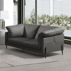 ACME LV04511 Tadi - Loveseat - Black Top Grain Leather