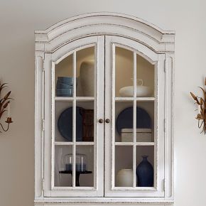 Liberty Furniture 244-CH3884T Magnolia Manor - Bunching Display Cabinet Top - White