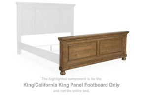 Signature Design by Ashley® PCB779-56 Feddinger - King/California King Panel Footboard - Medium Brown