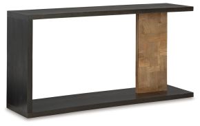 Ashley Furniture A4000594 Camlett - Console Sofa Table - Brown