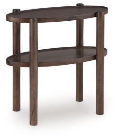Ashley Furniture A4000714 Wiattbury - Accent Table - Gray Brown