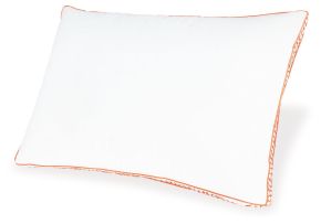 Ashley Sleep® M52112 Zephyr 2.0 - White/ Orange - 3-in-1 Pillow (Set of 6)