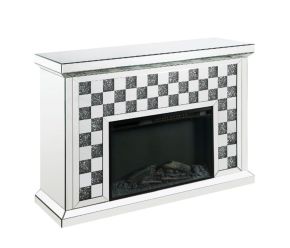 ACME 90872 Noralie - Fireplace - Mirrored