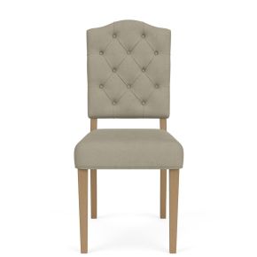 Riverside Furniture 92631 Mix-N-Match Chairs - Button Tufted Upholstered Chair (Set of 2) - Gray