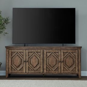 Liberty Furniture 930-TV78 Carolina Park - 78" TV Console - Brown