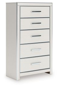 Signature Design by Ashley® PCB3381-46 Zuraleus - Five Drawer Chest - White