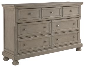 Ashley Furniture B733-31 Lettner - Dresser - 7-drawers - Light Gray