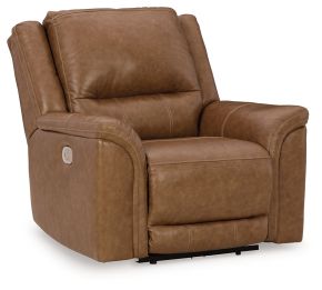 Signature Design by Ashley® U8281513 Trasimeno - Caramel - Power Recliner /Adj Headrest