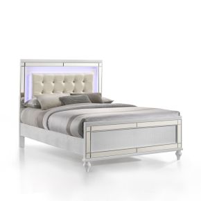 New Classic 02-9698W-400 Valentino - 4/6 Full Bed - White