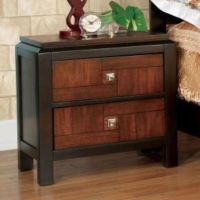 Furniture of America CM7152N Patra - Nightstand - Acacia / Walnut