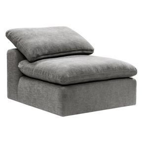 ACME LV55140 ACME LV55140 Naveen - Modular Armless Chair - Gray Linen