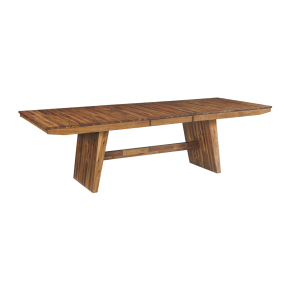 Intercon VN-TA-42104-OSA-C Vantage - Trestle Dining Table - Organic Spice Acacia