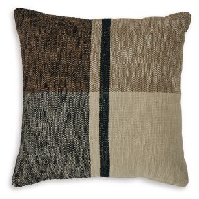 Ashley Furniture A1001065 Adrielton - Pillow (Set of 4) - Black / Brown / Tan