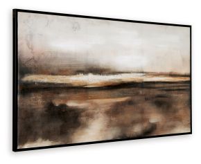 Signature Design by Ashley® A8000375 Drewland - Wall Art - Black / Brown / Orange