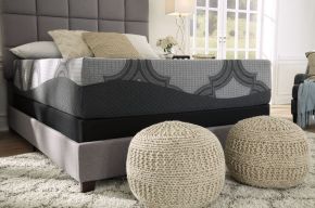Ashley Sleep® M52641/M98X42 1100 Series - Gray - 2 Pc. - King Mattress, Foundation