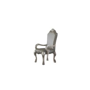 ACME 68173 ACME 68173 Dresden - Arm Chair (Set of 2) - Synthetic Leather &Vintage Bone White