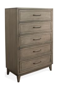 Riverside Furniture 46165 Vogue - 5 Drawer Chest - Gray Wash