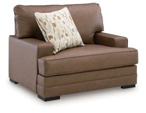 Benchcraft® 7490923 VillaCourt - Chair And A Half - Caramel