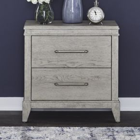 Liberty Furniture 694-BR61 New Haven - Nightstand With Charging Station - White