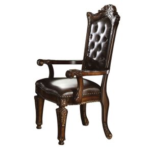 ACME 60004 Vendome - Chair (Set of 2) - PU & Cherry