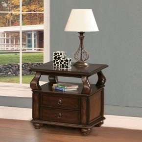 ACME 80012 Amado - End Table - Walnut