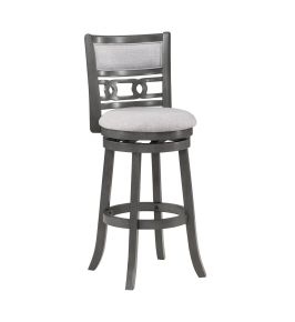 New Classic S1701-BS-GRY New Classic S1701-BS-GRY Gia - Swivel Barstool - Gray