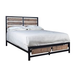 New Classic 00-5533-200 Elk River - 6/0 California King Bed - Rustic