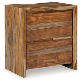 Signature Design by Ashley® B790-92 Dressonni - Brown - Two Drawer Night Stand