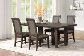New Classic 40-4212R-D4C Cityscape - Rectangle Dining Table & 4 Chairs - Gray