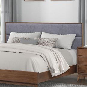 Liberty Furniture 604-BR13 Century Modern - Queen Panel Headboard - Walnut