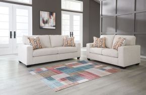 Signature Design by Ashley® 24305/38/35 Aviemore - 2 Pc. - Sofa, Loveseat - Stone