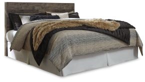 Benchcraft® B200-58 Derekson - King Panel Headboard - Multi Gray